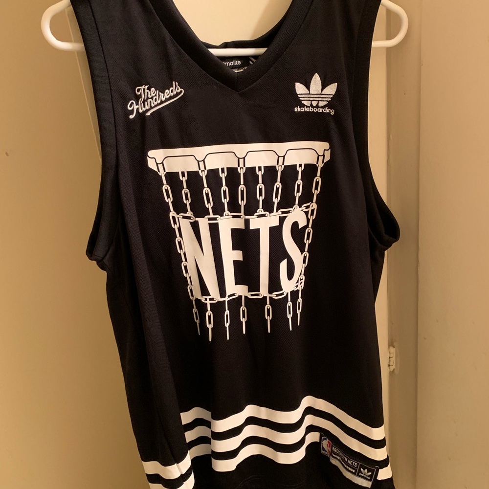 Adidas x The Hundreds NY Nets NBA Jersey (RARE)
